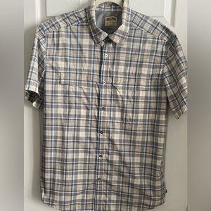 Lake & Trail Casual Short Sleeve Men’s Button Down.